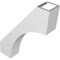 Ekena Millwork 3 1/2-in. W x 14-in. D x 18-in. H Westlake Architectural Grade PVC Knee Brace BRCP035X14X18WTL - alternate 4
